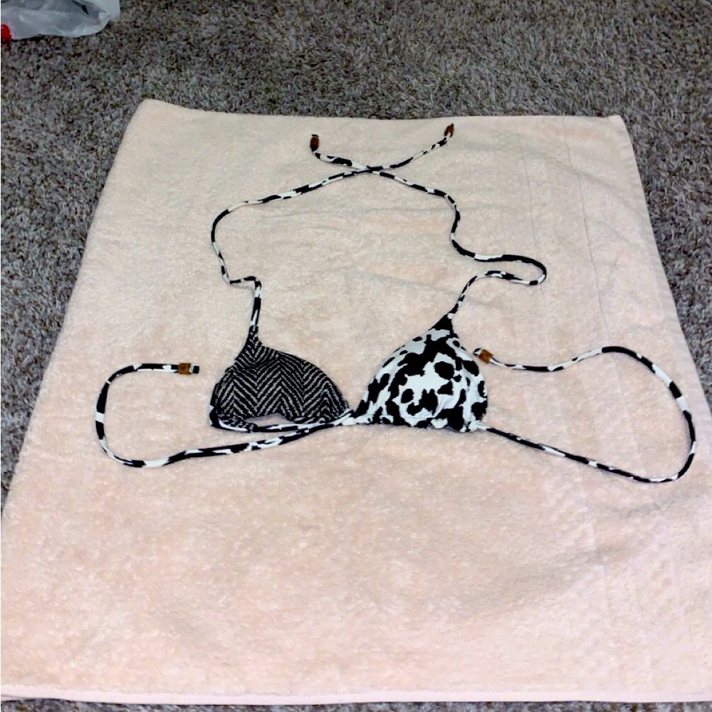 Reversible Bikini Triangle Top